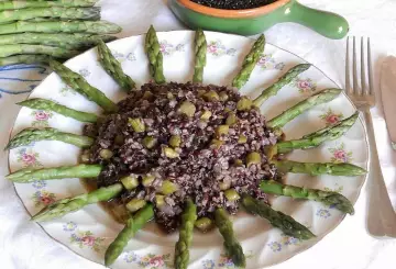 RISO VENERE CON ASPARAGI