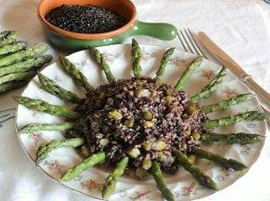 Riso Venere Con Asparagi preparazione 6