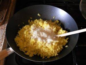 Timballo di Riso preparazione 4