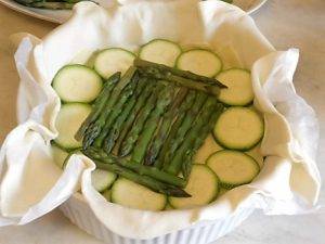 Torta salata con verdure preparazione 4