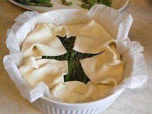 Torta salata con verdure preparazione 5