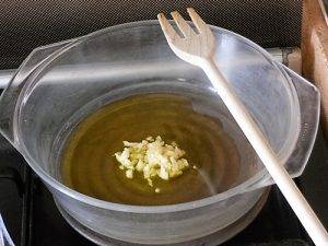 Zuppa di Polipetti con verdure preparazione 0