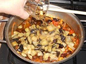 Caponata preparazione 12