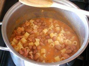 Pasta E Fagioli preparazione 10