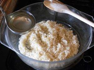 Risotto allo Zafferano preparazione 3