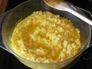 Risotto allo Zafferano preparazione 7