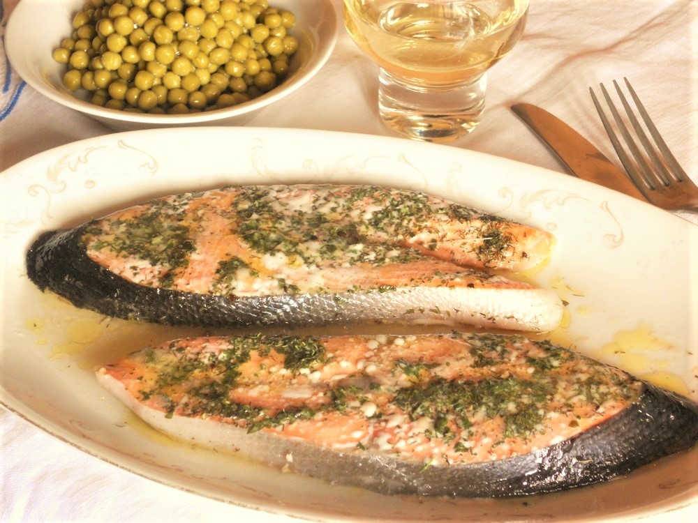 Salmone al forno