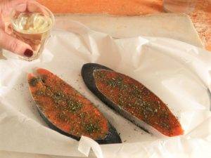 Salmone al forno preparazione 5