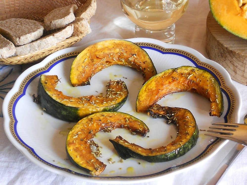 Zucca al forno