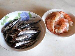 Frittura di pesce preparazione 1