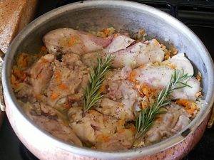 Pollo alla Cacciatora preparazione 3