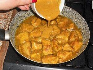 Pollo al Curry preparazione 16