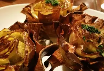 CARCIOFI ALLA GIUDIA, LA RICETTA ORIGINALE ROMANA