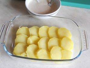 Parmigiana di patate preparazione 3