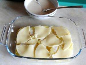 Parmigiana di patate preparazione 4