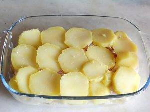 Parmigiana di patate preparazione 7