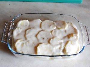 Parmigiana di patate preparazione 8