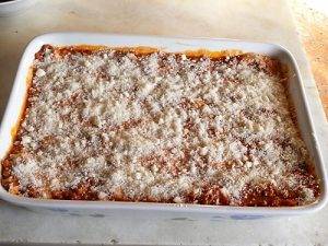 Lasagne alla bolognese preparazione 10