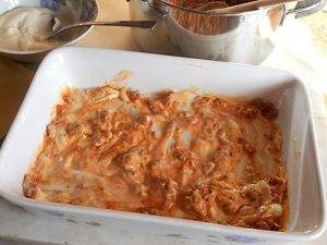 Lasagne alla bolognese preparazione 1