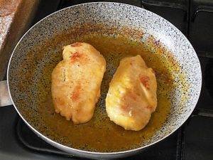 Petto di pollo all'arancia preparazione 10