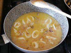 Risotto alla pescatora preparazione 7