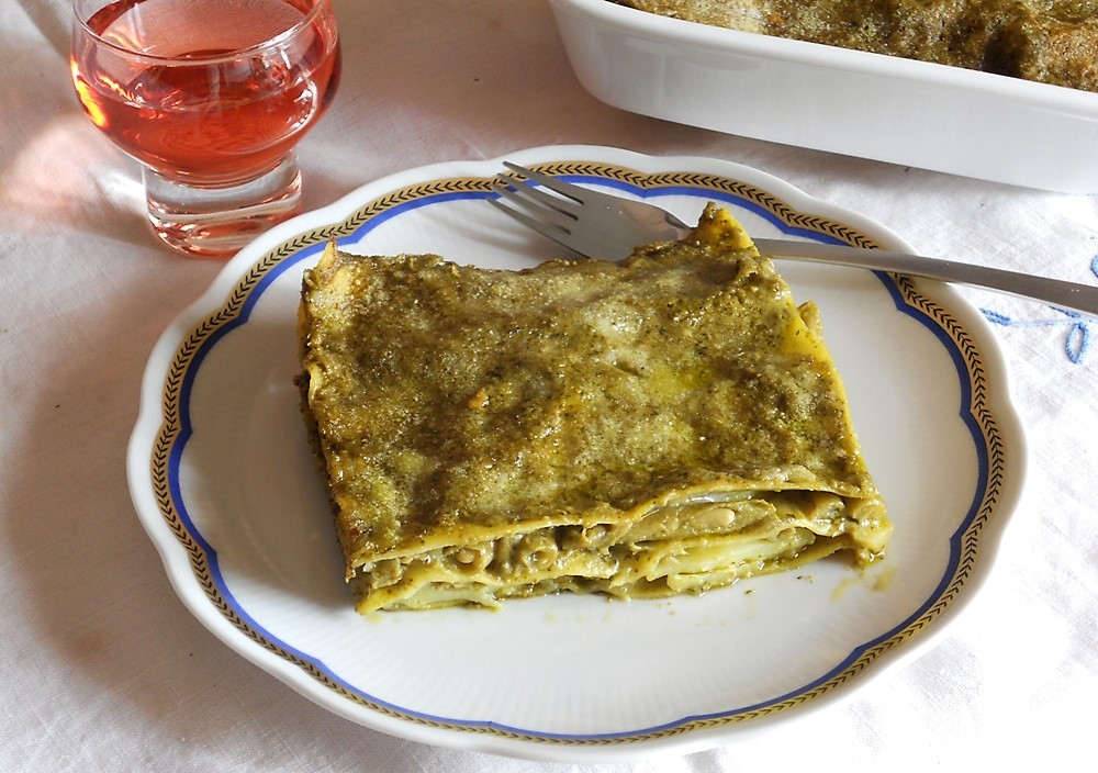 Lasagne al pesto