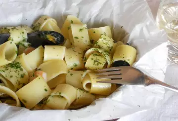 CALAMARATA DEL PESCATORE AL CARTOCCIO