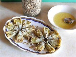 Cuori di carciofi, un contorno di classe! preparazione 10