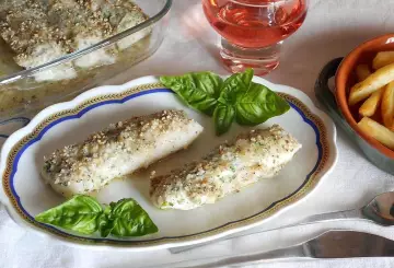 FILETTI DI MERLUZZO GRATINATI
