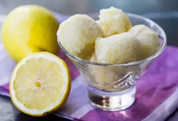 GELATO AL LIMONE BIMBY, BONTÀ SENZA CONSERVANTI