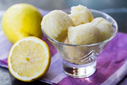 Gelato al limone bimby, bontà senza conservanti