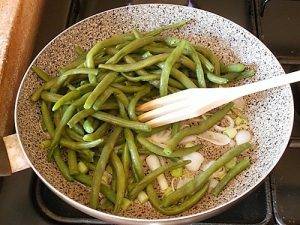 Sformato di fagiolini preparazione 2