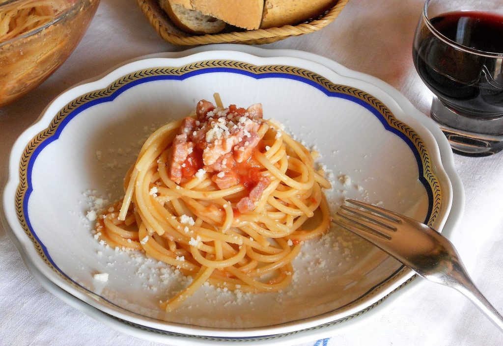 Spaghetti alla amatriciana, la ricetta originale