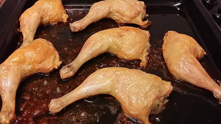 Pollo al forno light preparazione 1