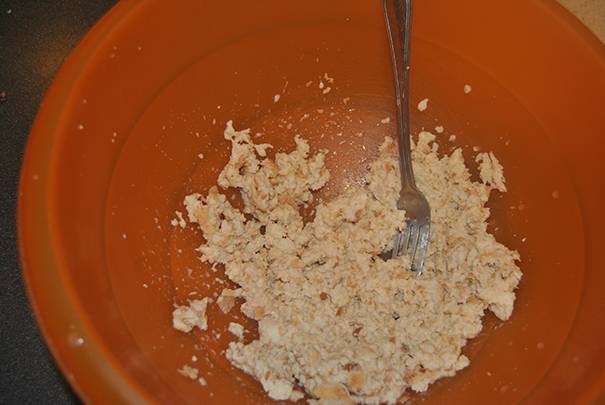 Polpettone con Piselli preparazione 4