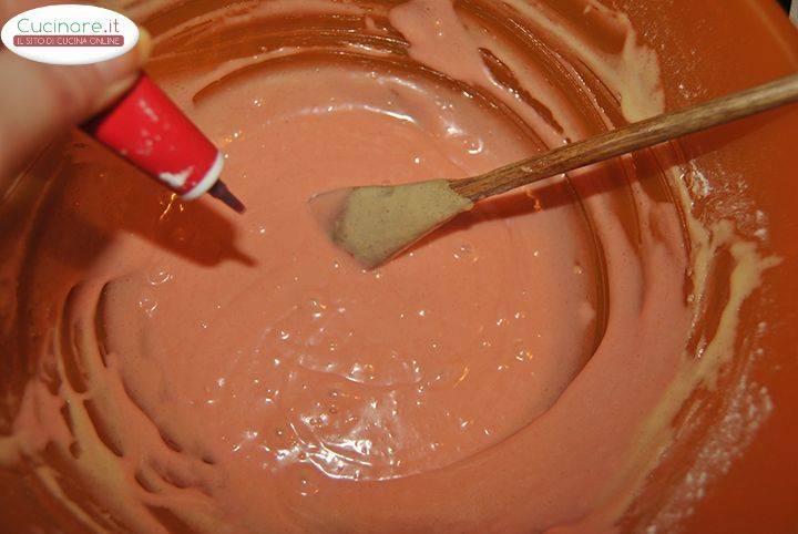 Dolcetti di rosa e cestini di fiori preparazione 2