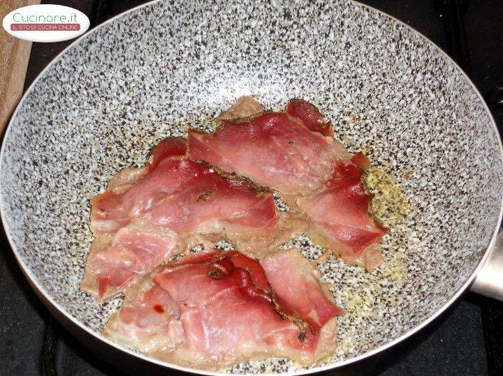 Fettine di Manzo allo Speck, Salvia ananas e Limone preparazione 4