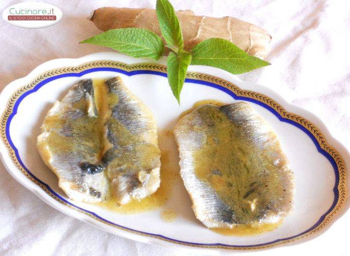 Filetti di Aringa saltati in padella con Salsa di Limone e Zenzero preparazione 10