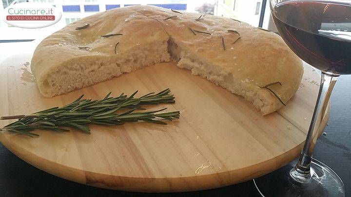 Focaccia al Rosmarino preparazione 9