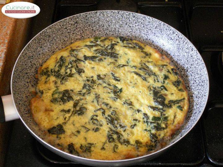 Frittata al Cavolo nero e Coriandolo preparazione 9