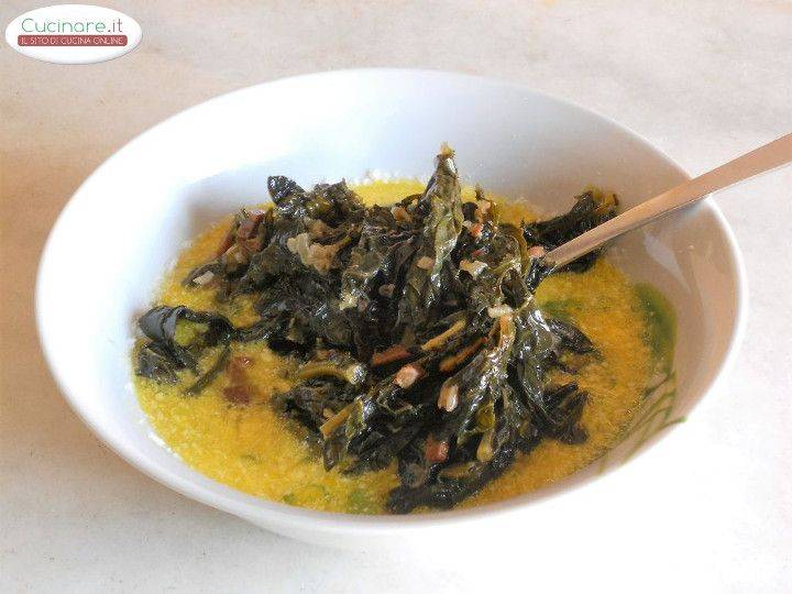 Frittata al Cavolo nero e Coriandolo preparazione 4