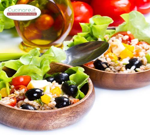 Insalata di farro con tonno e verdure preparazione 9