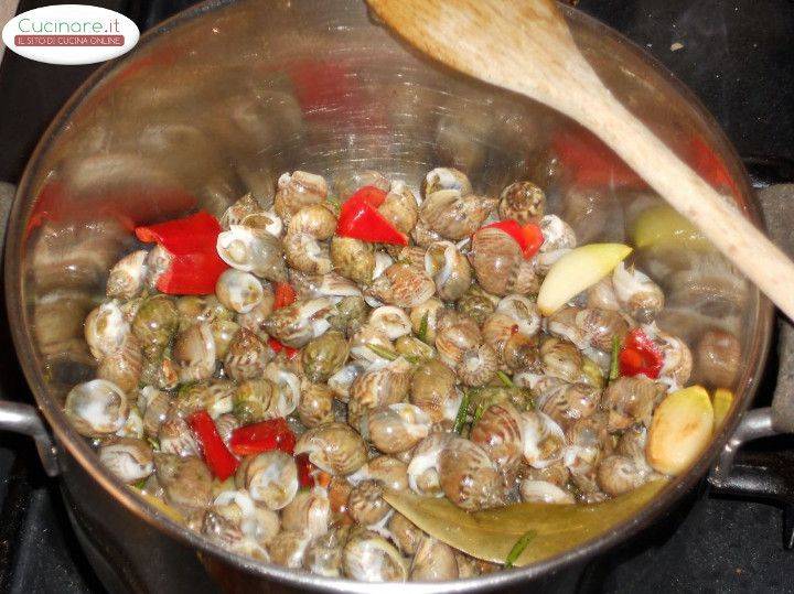 Maruzzelle al Vermentino preparazione 9