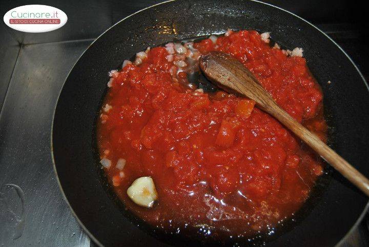 Melanzane a Barchetta con Ripieno di Scamorza e Pancetta preparazione 12