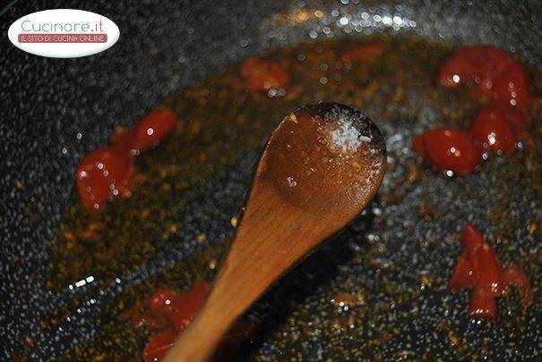 Pasta con le Telline preparazione 7