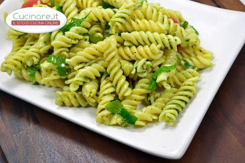 Pasta con Pesto di Spinaci preparazione 9