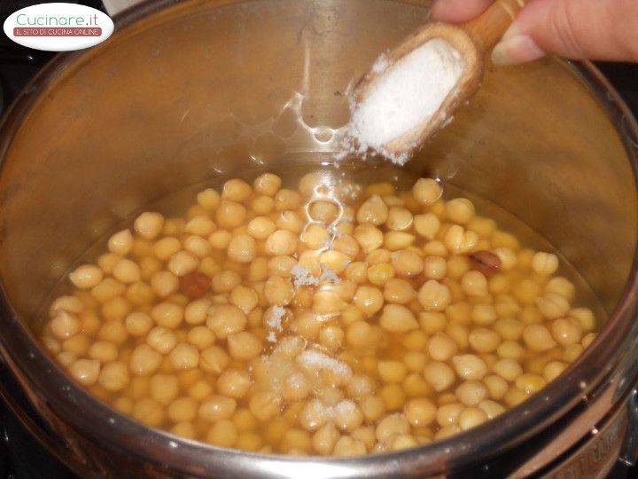 Pasta e Ceci alla Romana preparazione 4