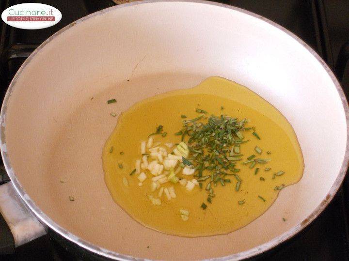 Pasta e Ceci alla Romana preparazione 6