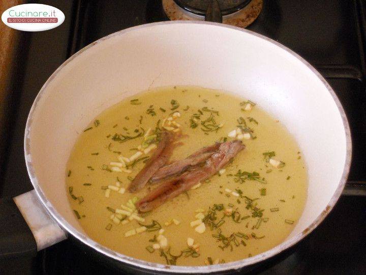 Pasta e Ceci alla Romana preparazione 8