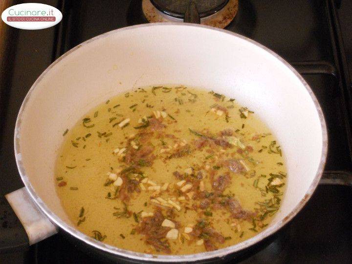 Pasta e Ceci alla Romana preparazione 9